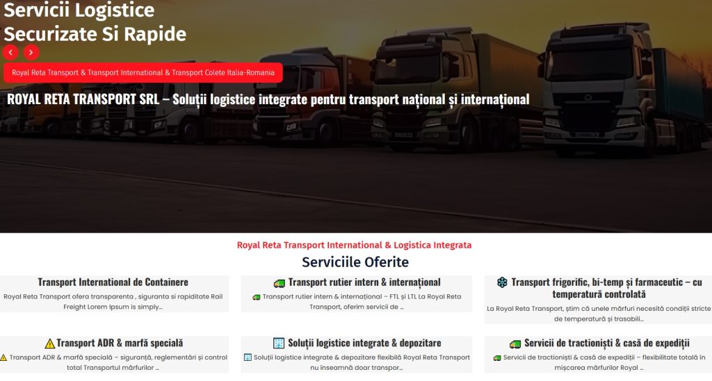 Royal Reta Transport international de marfa